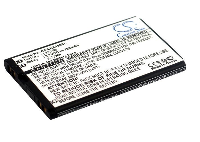 Li - Polymer Battery fits Lg, C600, Kx126, Kx156 3.7V, 750mAh - Batterybuyer.ca