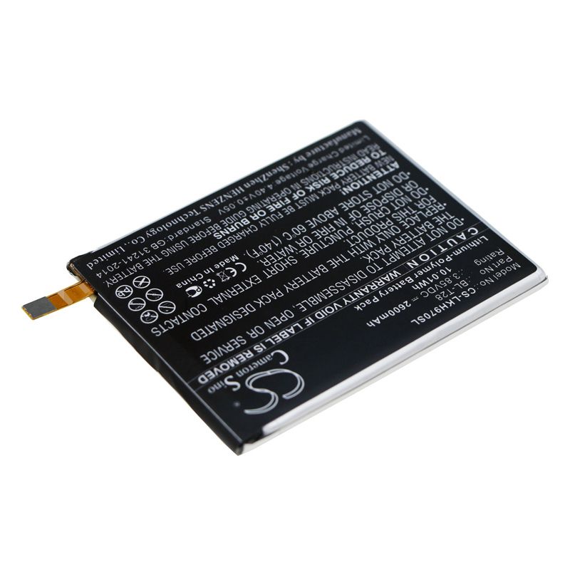 Li-Polymer Battery fits Lg, Cv5a, H970 3.85V, 2600mAh Mobile & SmartPhone Cameron Sino Technology Limited