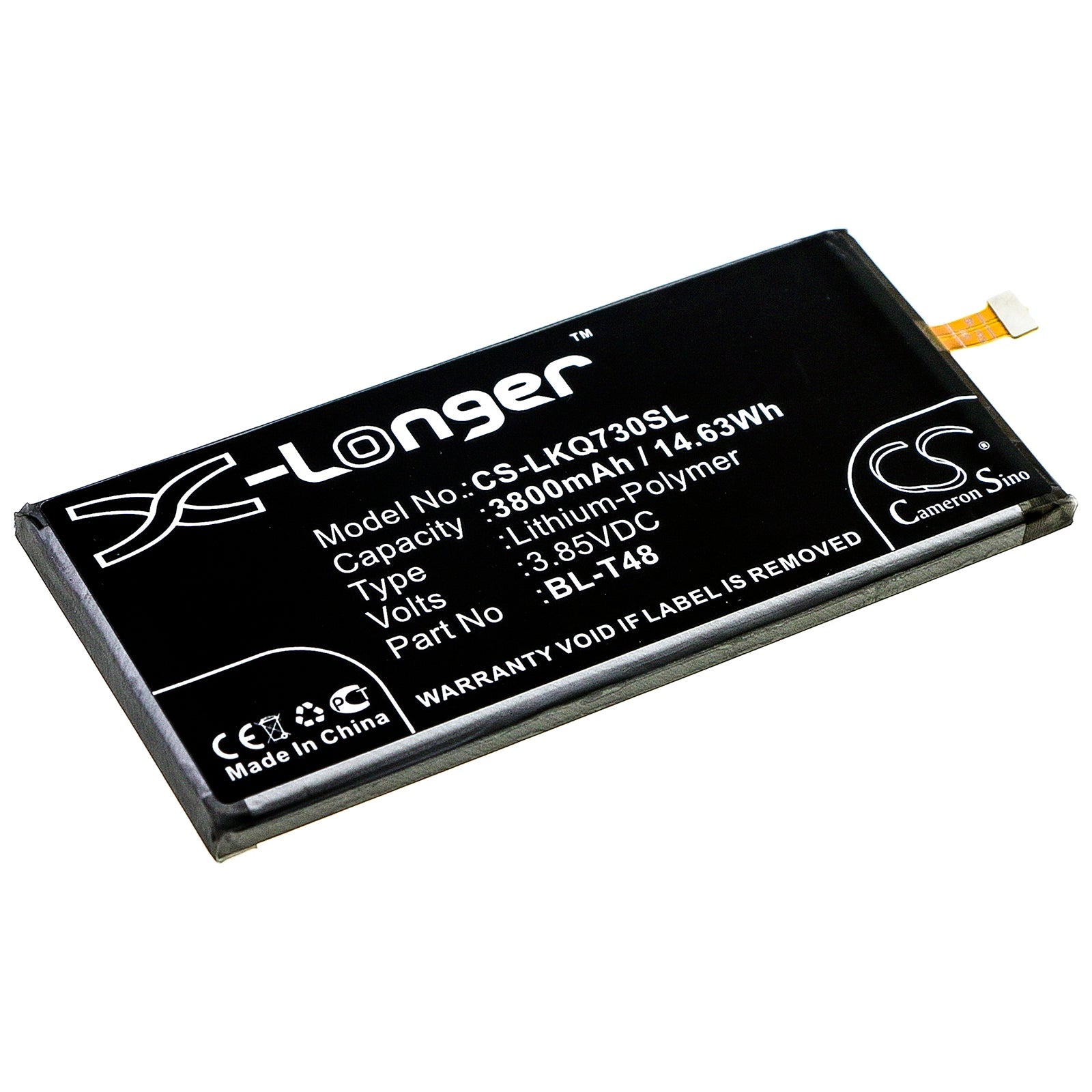 Li - Polymer Battery fits Lg, Lmq730am4, Lmq730am4a 3.85V, 3800mAh - Batterybuyer.ca
