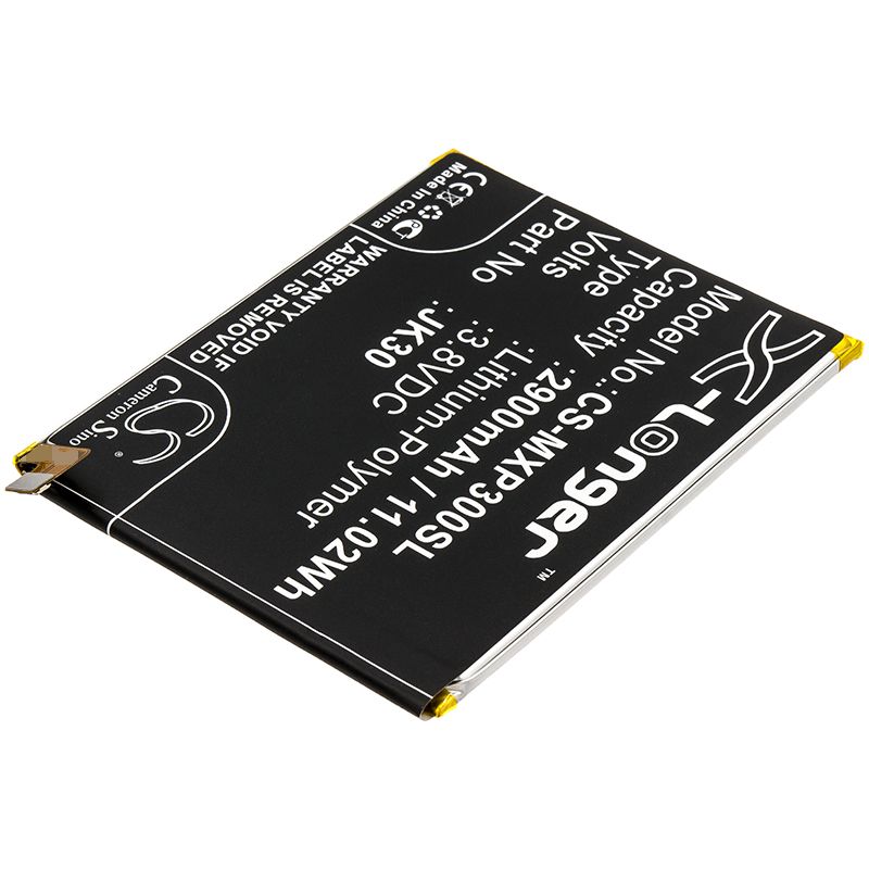 Li-Polymer Battery fits Motorola, Moto P30 3.8V, 2900mAh Mobile & SmartPhone Cameron Sino Technology Limited