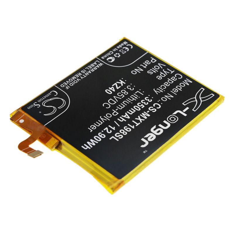 Li-Polymer Battery fits Motorola, Moto Z4, Xt1980-3 3.85V, 3350mAh Mobile & SmartPhone Cameron Sino Technology Limited