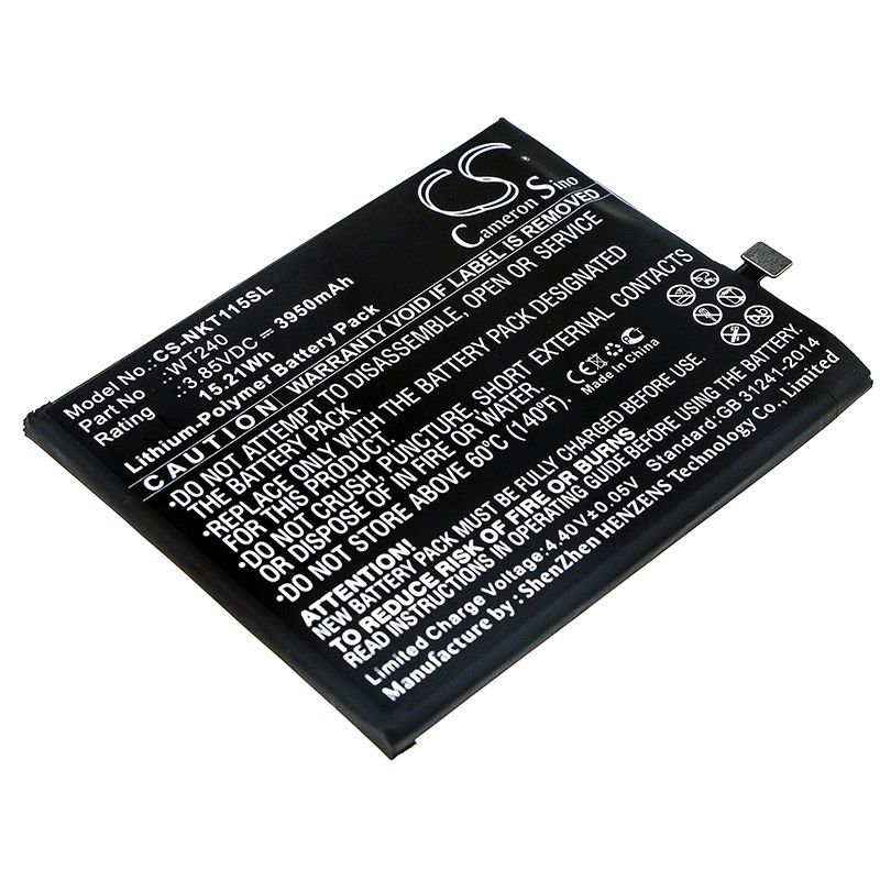 Li-Polymer Battery fits Nokia, 3.2, Ta-1154 3.85V, 3950mAh Mobile & SmartPhone Cameron Sino Technology Limited