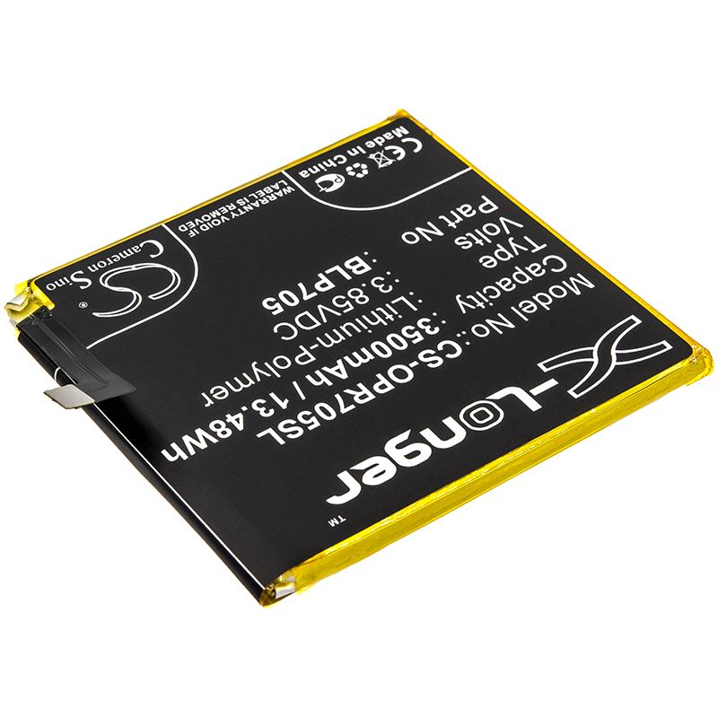 Li-Polymer Battery fits Oppo, Cph1919, Pccm00 3.85V, 3500mAh Mobile & SmartPhone Cameron Sino Technology Limited