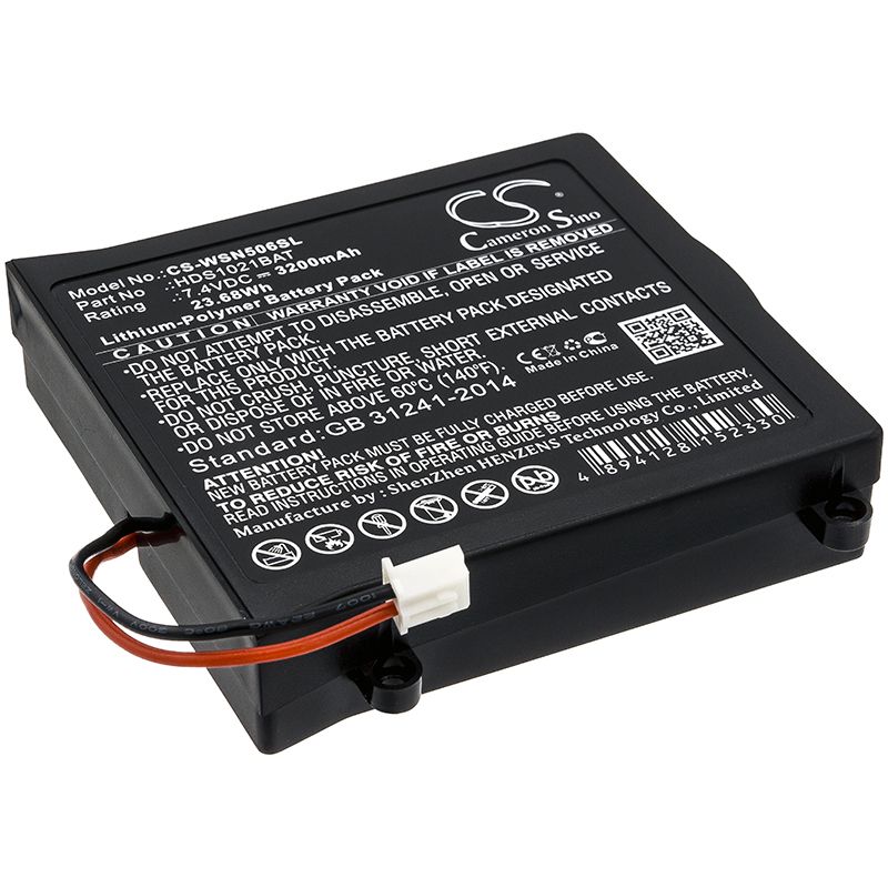 Li-Polymer Battery fits Owon, Hds1021m, Hds-n Oscilloscope 7.4V, 3200mAh Equipment & Survey & Test Cameron Sino Technology Limited