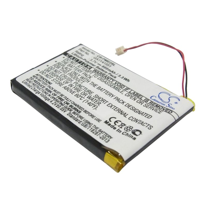 Li-Polymer Battery fits Palm, Tungsten E2 3.7V, 900mAh PDA & Pocket PC Cameron Sino Technology Limited