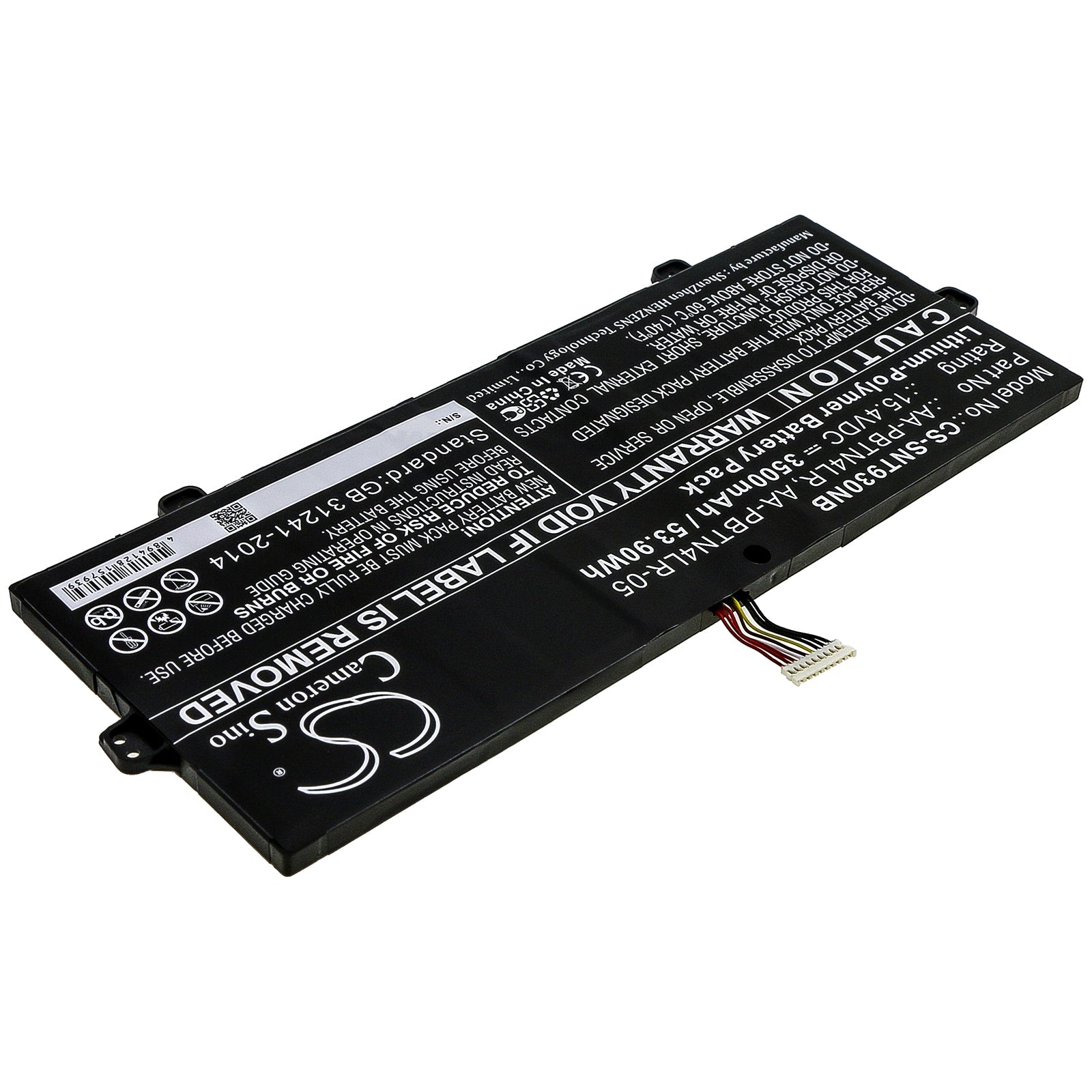 Li-Polymer Battery fits Samsung, Aa-pbtn4lr, Aa-pbtn4lr-05 15.4V, 3500mAh Notebook & Laptop Cameron Sino Technology Limited
