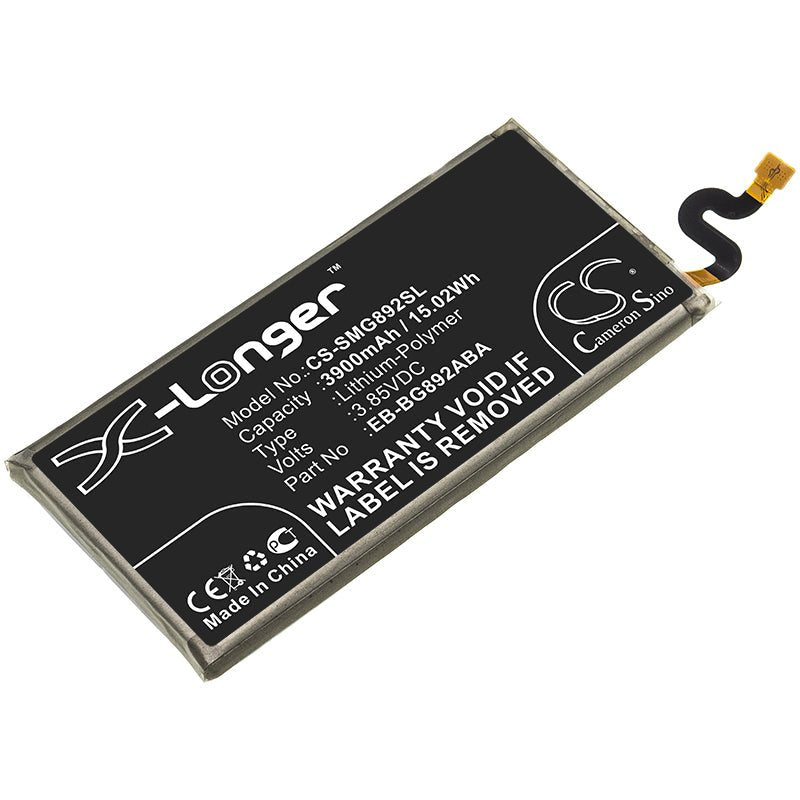 Li - Polymer Battery fits Samsung, Eb - bg892aba 3.85V, 3900mAh - Batterybuyer.ca