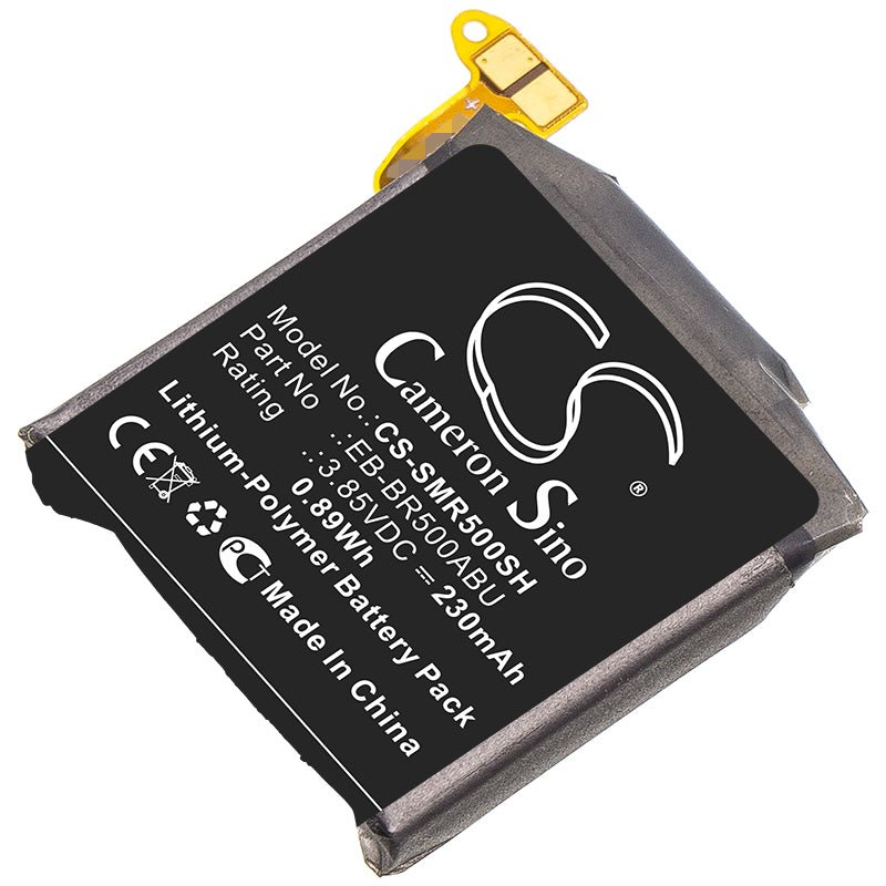 Li-Polymer Battery fits Samsung, Eb-br500abu, Gh43-04922a 3.85V, 230mAh Smartwatch Cameron Sino Technology Limited