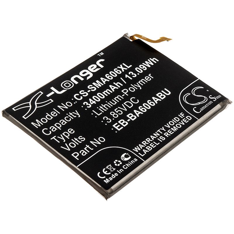 Li-Polymer Battery fits Samsung, Galaxy A60, Galaxy A60 2019 3.85V, 3400mAh Mobile & SmartPhone Cameron Sino Technology Limited