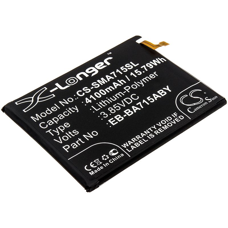 Li-Polymer Battery fits Samsung, Galaxy A71, Sm-a715f 3.85V, 4100mAh Mobile & SmartPhone Cameron Sino Technology Limited