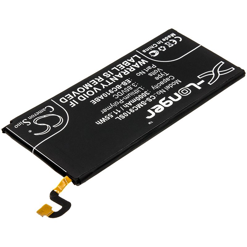Li-Polymer Battery fits Samsung, Galaxy C10 Pro, Galaxy C910 3.85V, 3000mAh Mobile & SmartPhone Cameron Sino Technology Limited