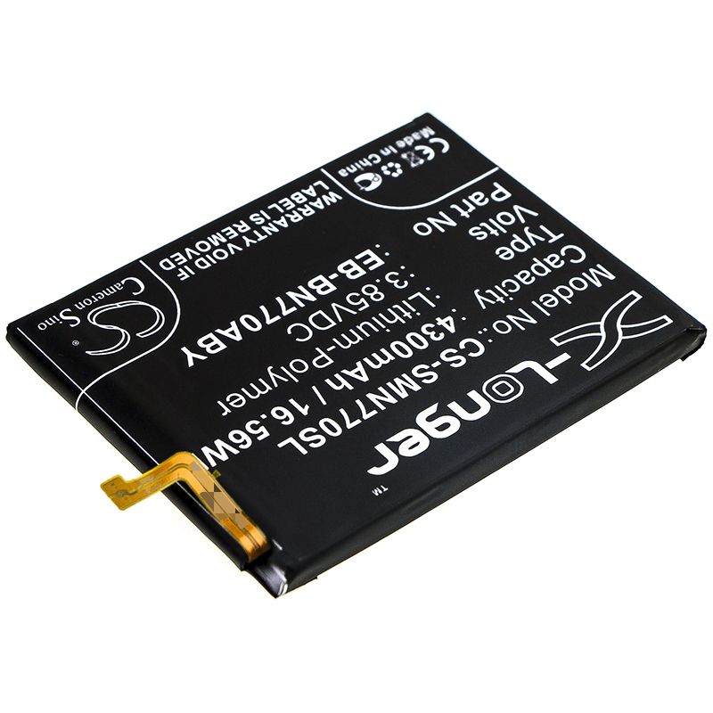 Li - Polymer Battery fits Samsung, Galaxy Note 10 Lite, Sm - n770f/ds 3.85V, 4300mAh - Batterybuyer.ca