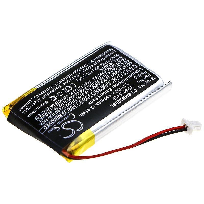 Li-Polymer Battery fits Sena, Smh-10s, Smh-20s 3.7V, 650mAh Wireless Headset Cameron Sino Technology Limited