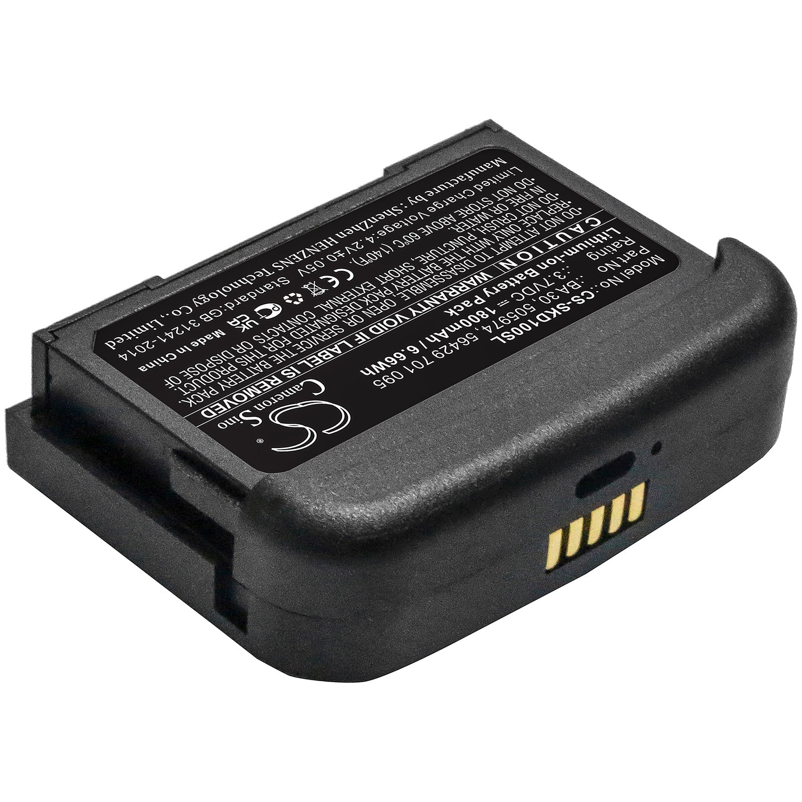 Li-Polymer Battery fits Sennheiser, Avx Bodypack Transmitter, Avx Sk Bodypack Transmitters 3.7V, 1800mAh Stage Monitor System Cameron Sino Technology Limited