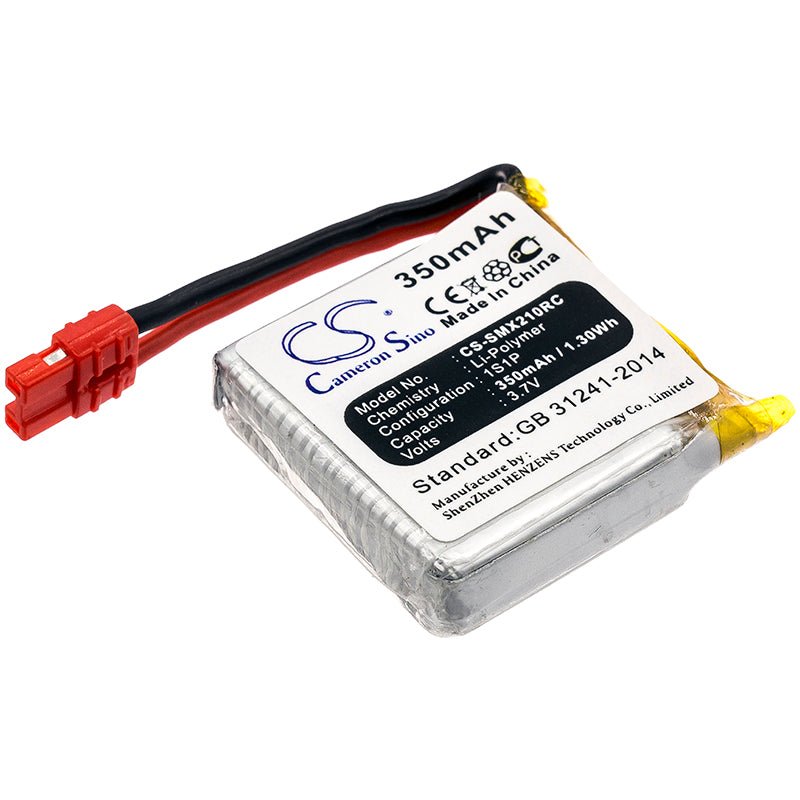 Li-Polymer Battery fits Syma, X21, X21s, X21w 3.7V, 350mAh Drones Cameron Sino Technology Limited