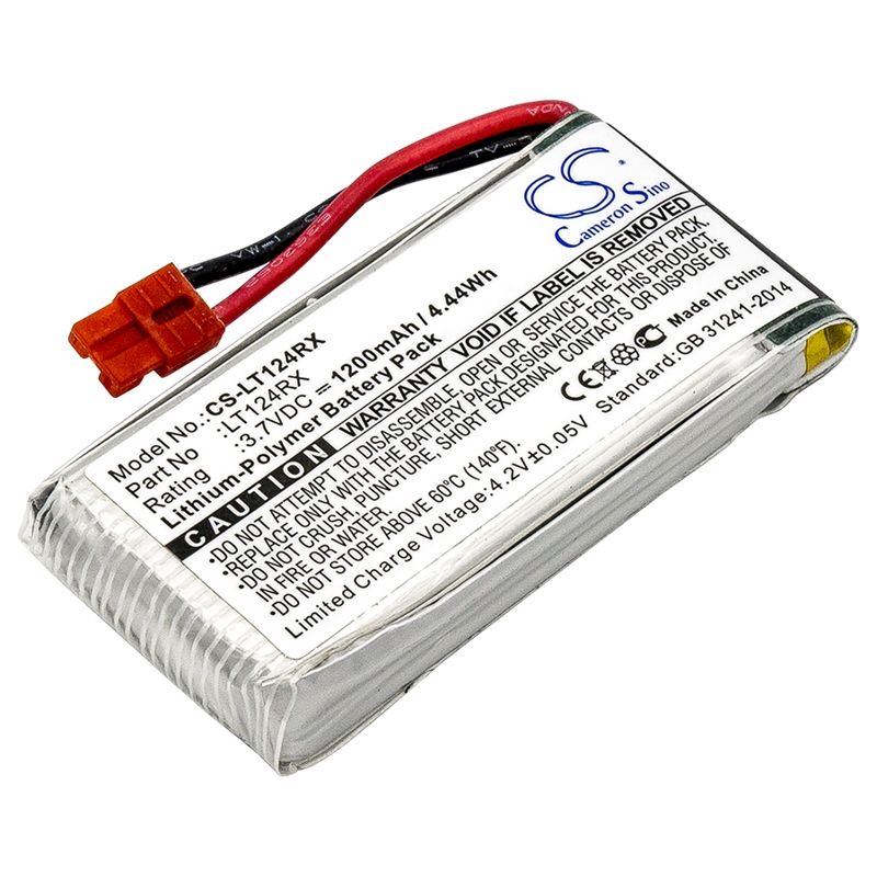 Li-Polymer Battery fits Syma, X5hc, X5hw, X5uw 3.7V, 1200mAh Drones Cameron Sino Technology Limited