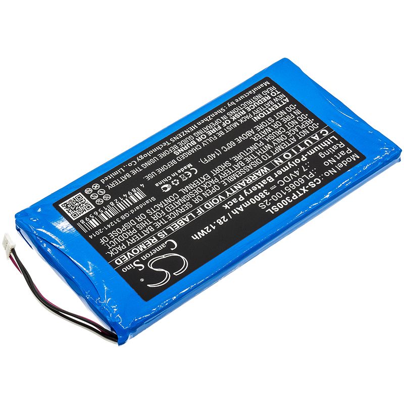 Li-Polymer Battery fits Xtool, Ez300 Pro, Ez400 Pro 7.4V, 3800mAh Diagnostic Scanner Cameron Sino Technology Limited