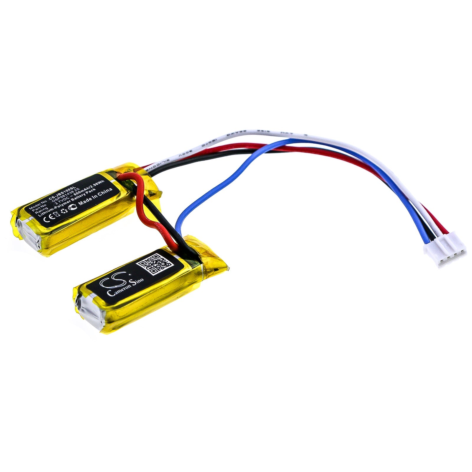 Li-Polymer BSpeaker attery fits Jbl, Soundgear 3.7V, 800mAh Speaker Cameron Sino Technology Limited