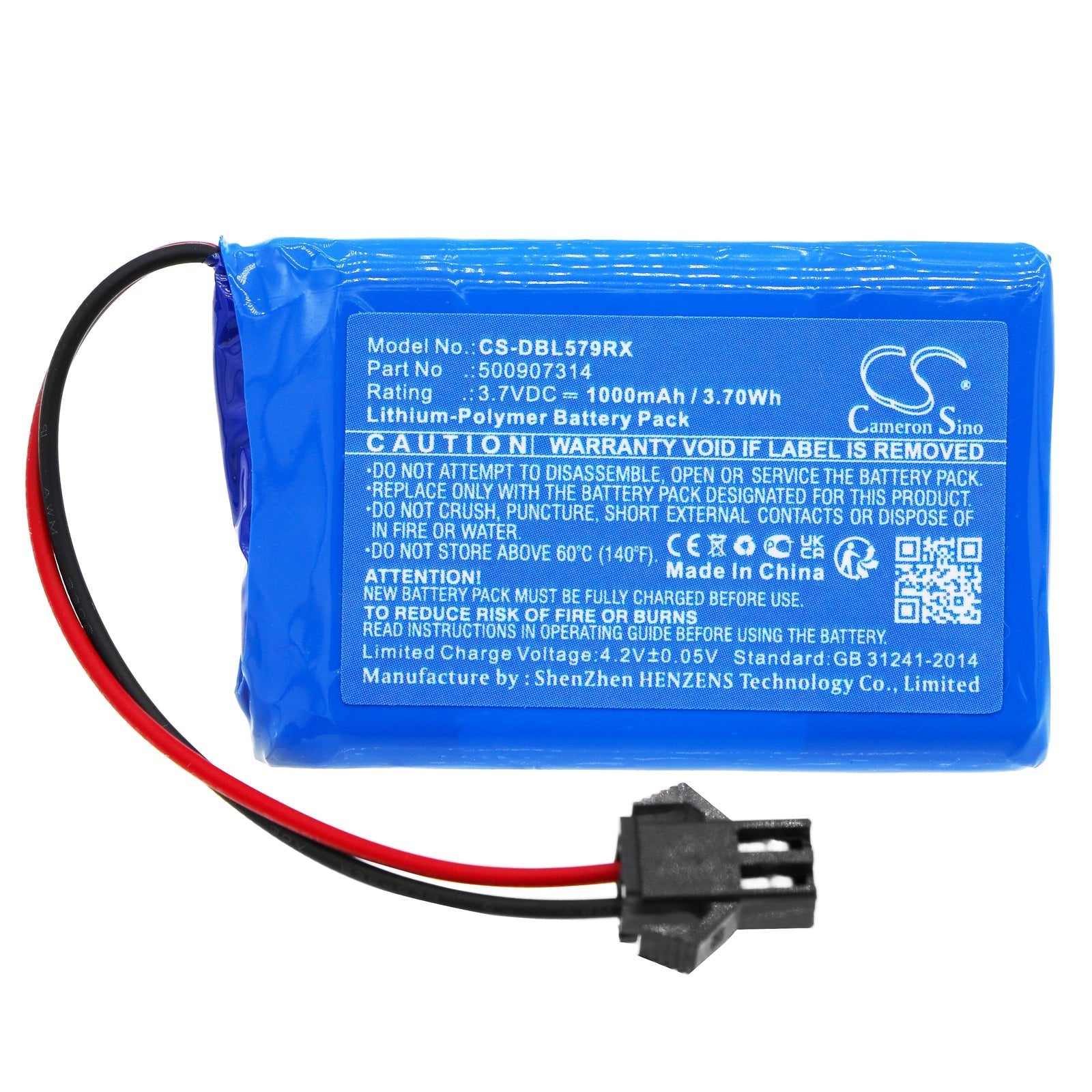 Li-Polymer, Cars Battery fits Jamara 405035 1050 Vario, Double Eagle E351, 3.7V, 1000mAh Cars Cameron Sino Technology Limited