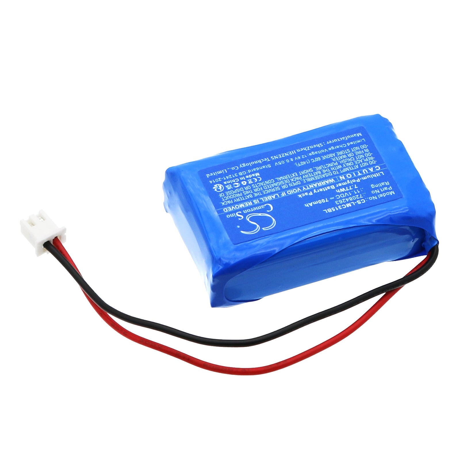Li-Polymer, Cash Register Battery fits Olympia Nc315, Nc325, 11.1V, 700mAh Cash Register Cameron Sino Technology Limited