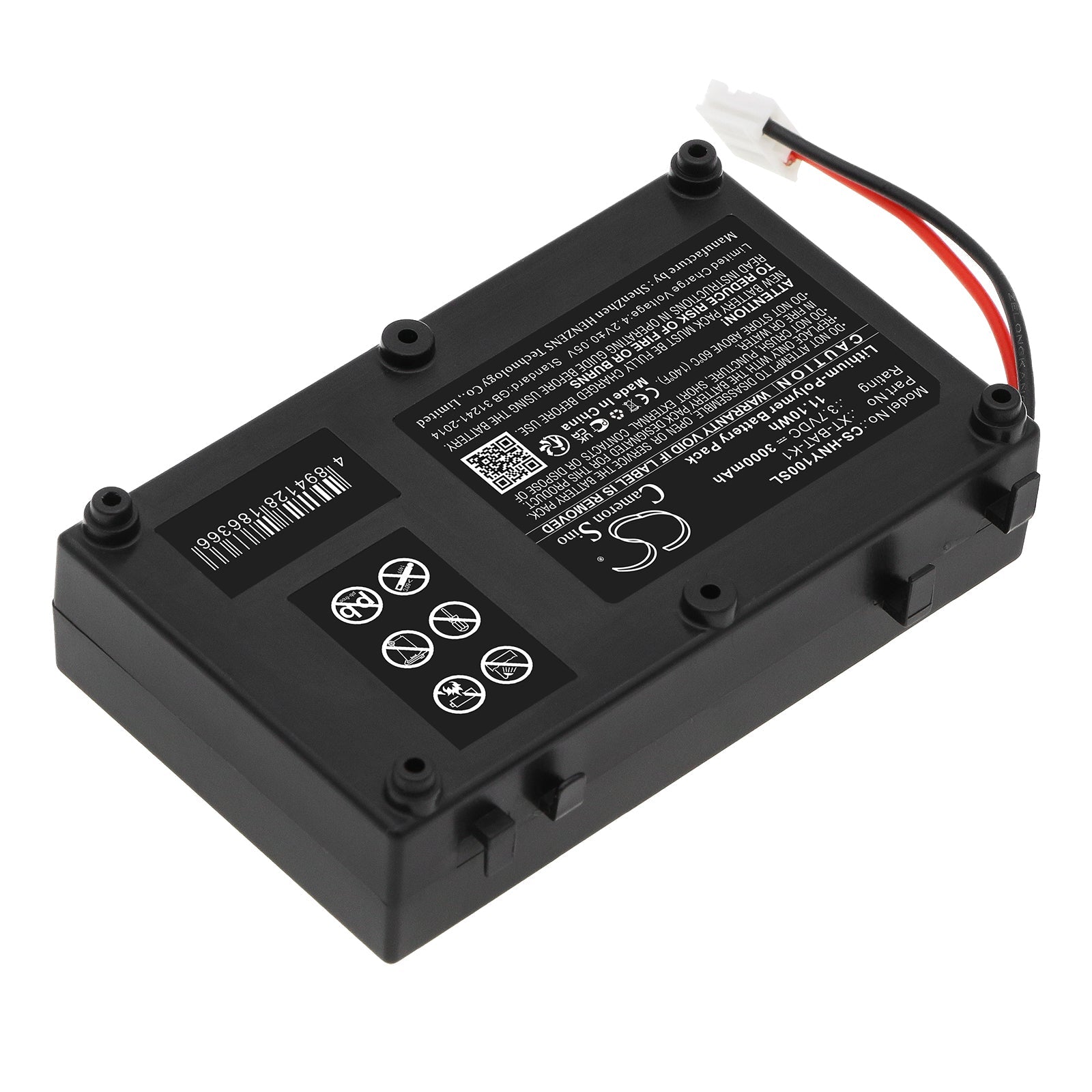 Li-Polymer, Equipment, Survey, Test Battery fits Honeywell Bw Gasalert Max Xt Ii, Bw Max Xt Ii, 3.7V, 3000mAh Equipment, Survey, Test Cameron Sino Technology Limited