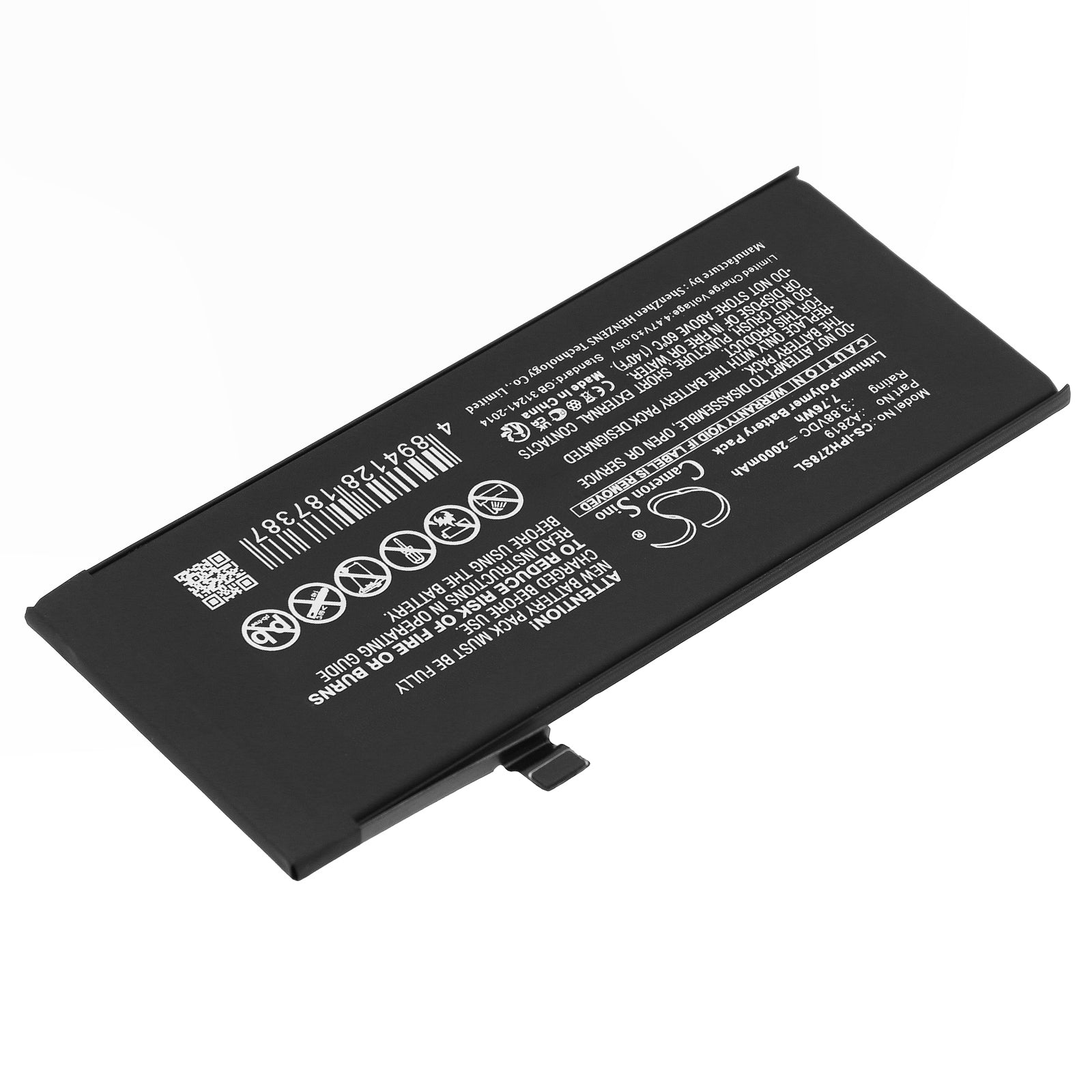Li-Polymer, Mobile, SmartPhone Battery fits Apple A2783, Apple Iphone Se3, 3.88V, 2000mAh Mobile, SmartPhone Cameron Sino Technology Limited
