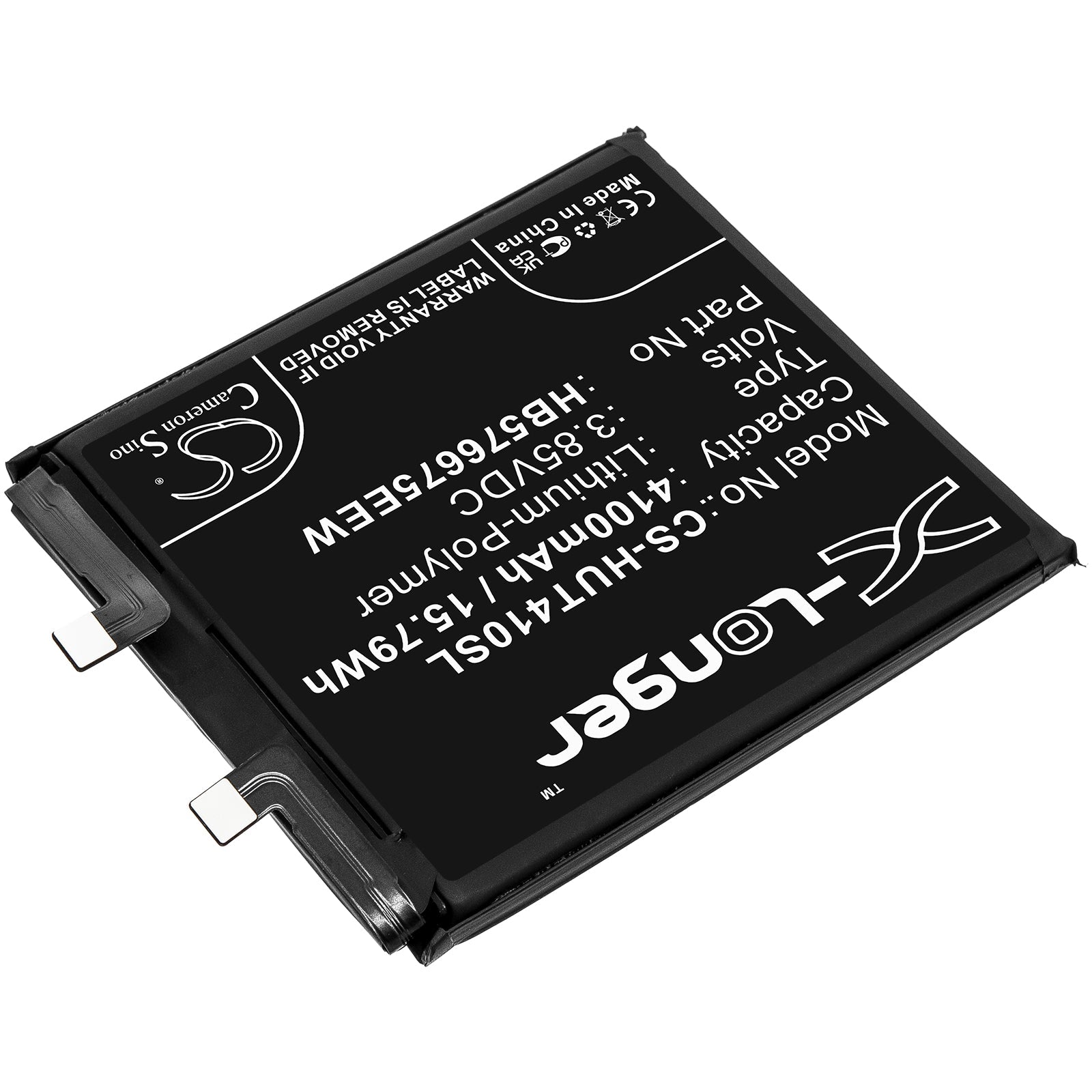 Li - Polymer, Mobile, SmartPhone Battery fits Huawei Mate 40 Pro, Noh - an00, 3.85V, 4100mAh - Batterybuyer.ca