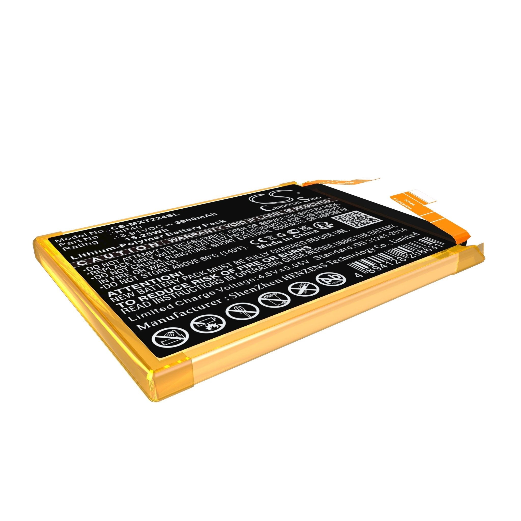 Li-Polymer, Mobile, SmartPhone Battery fits Motorola Edge 30 Neo, Xt2245, 3.91V, 3900mAh Mobile & SmartPhone Cameron Sino Technology Limited