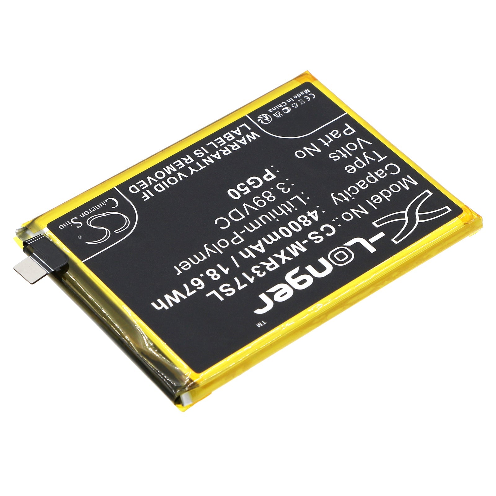 Li-Polymer, Mobile, SmartPhone Battery fits Motorola Moto G Stylus 2023, Moto G Stylus 5g, 3.89V, 4800mAh Mobile & SmartPhone Cameron Sino Technology Limited