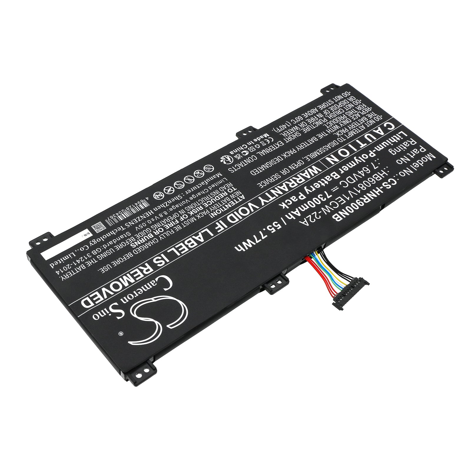 Li-Polymer, Notebook, Laptop Battery fits Honor Hlyl-wfq9, Magicbook Pro 4600h, 7.64V, 7300mAh Notebook, Laptop Cameron Sino Technology Limited