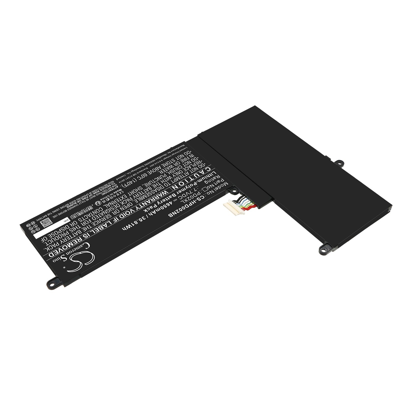 Li-Polymer, Notebook, Laptop Battery fits Hp, 7.7V, 4650mAh Notebook, Laptop Cameron Sino Technology Limited