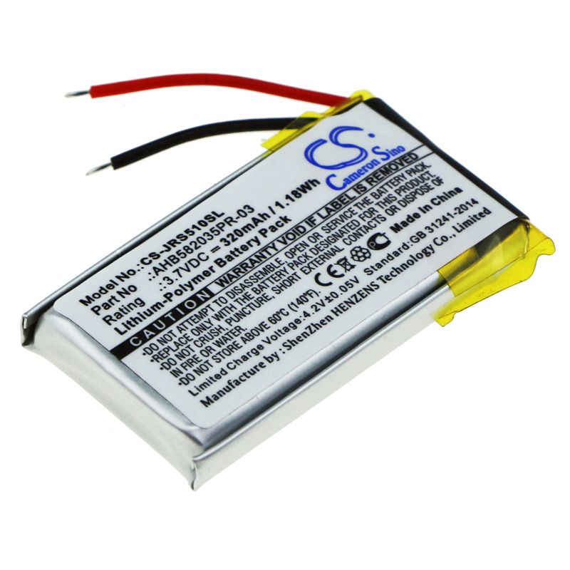 Li-Polymer Speaker Battery fits Jabra, Speak 510 3.7V, 320mAh Speaker Cameron Sino Technology Limited