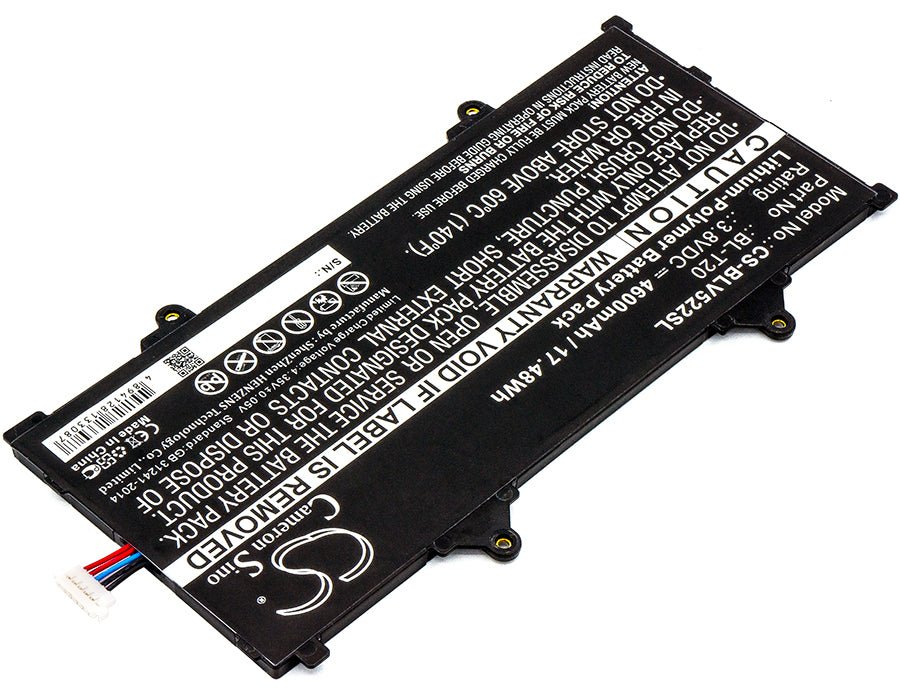Li-Polymer, Tablet Battery fits Lg G Pad X 8.0, G Pad X 8.0 Lte, 3.8V, 4600mAh Tablet Cameron Sino Technology Limited