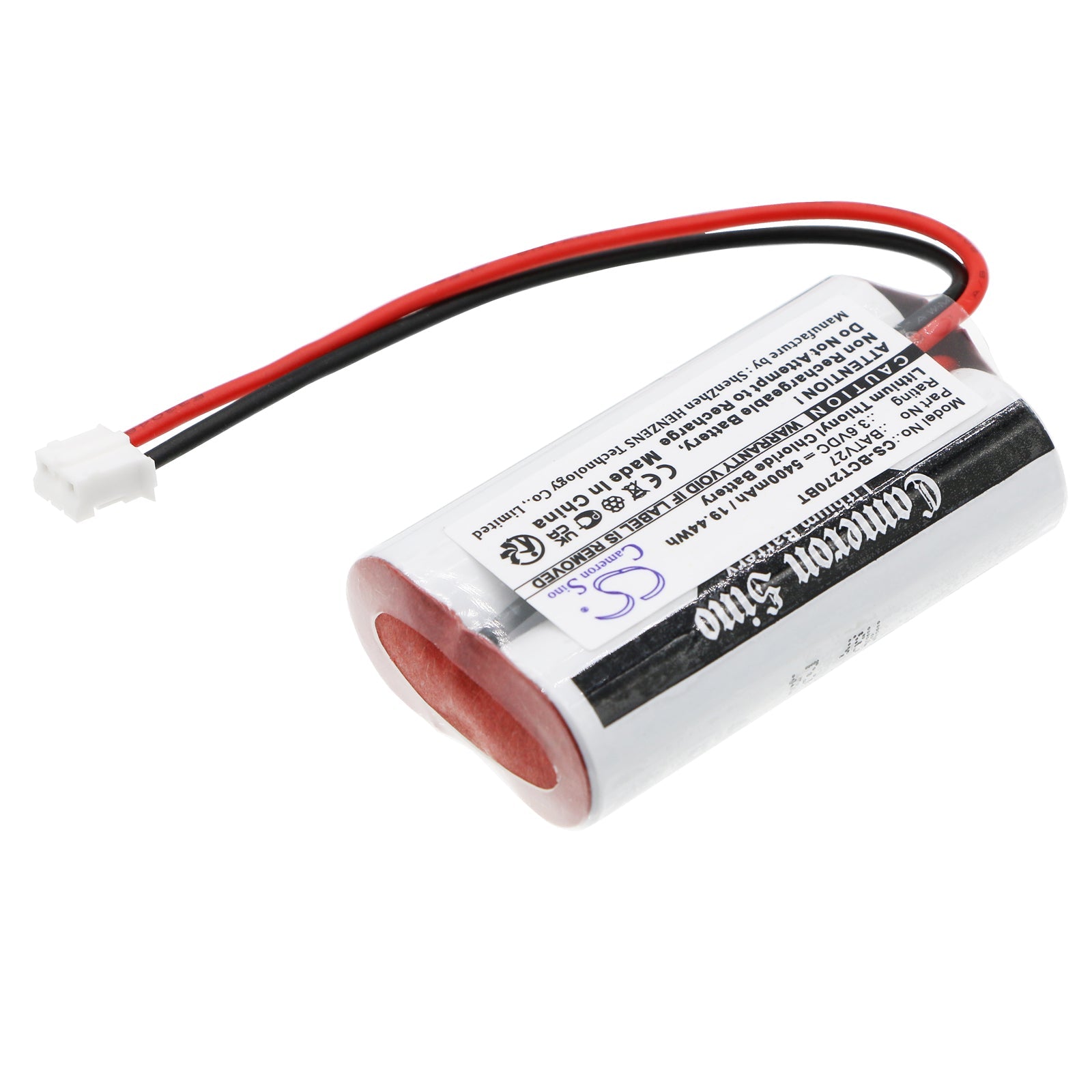Li - SOCl2, Alarm System Battery fits Daitem 152 - 27d, 153 - 27d, 3.6V, 5400mAh - Batterybuyer.ca