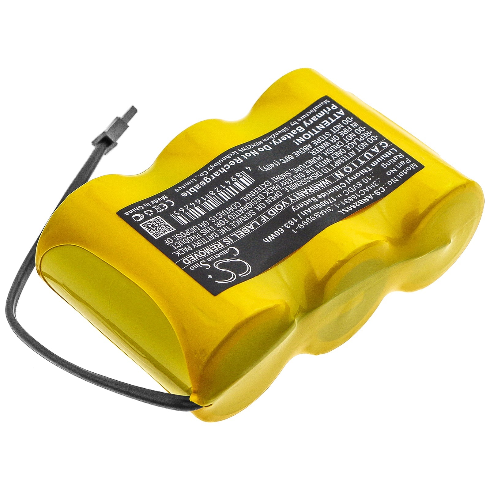 Li-SOCl2 Battery fits Abb, Irb 140 M2000, Irb 140 M2000a 10.8V, 17000mAh PLC Cameron Sino Technology Limited