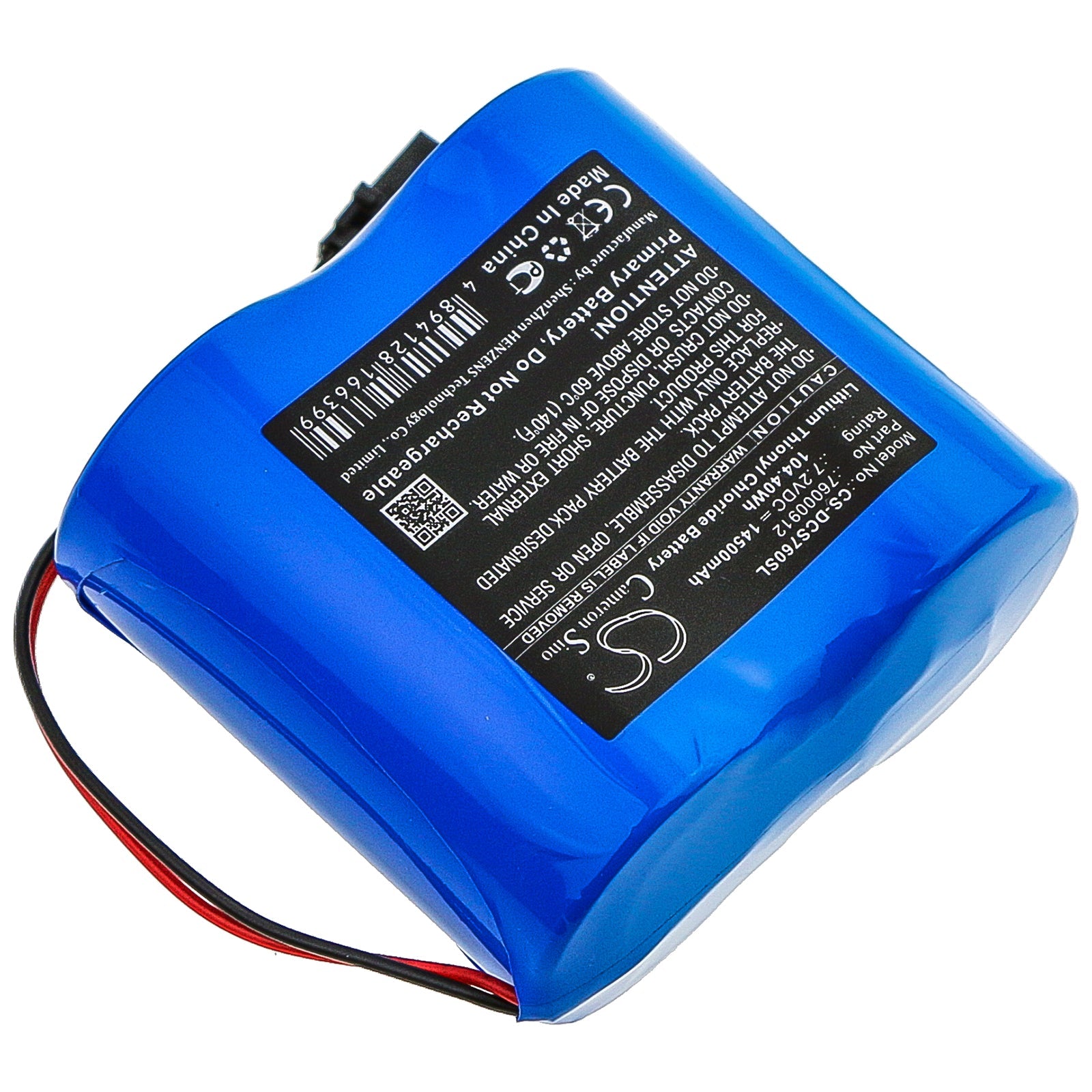 Li-SOCl2 Battery fits Digi, Connect Sensor+ 7.2V, 14500mAh Equipment & Survey & Test Cameron Sino Technology Limited