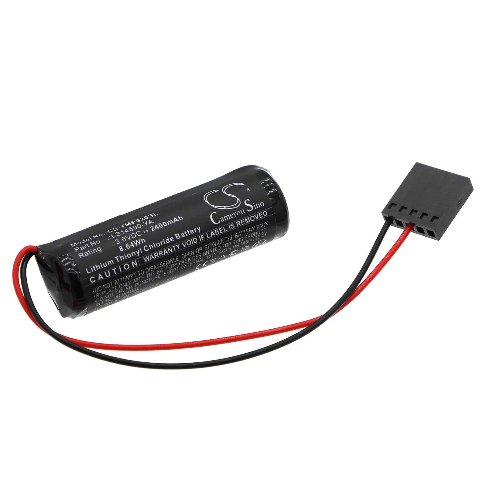 Li-SOCl2, PLC Battery fits Yaskawa Dba0003-mi20, Mp920, 3.6V, 2400mAh PLC Cameron Sino Technology Limited