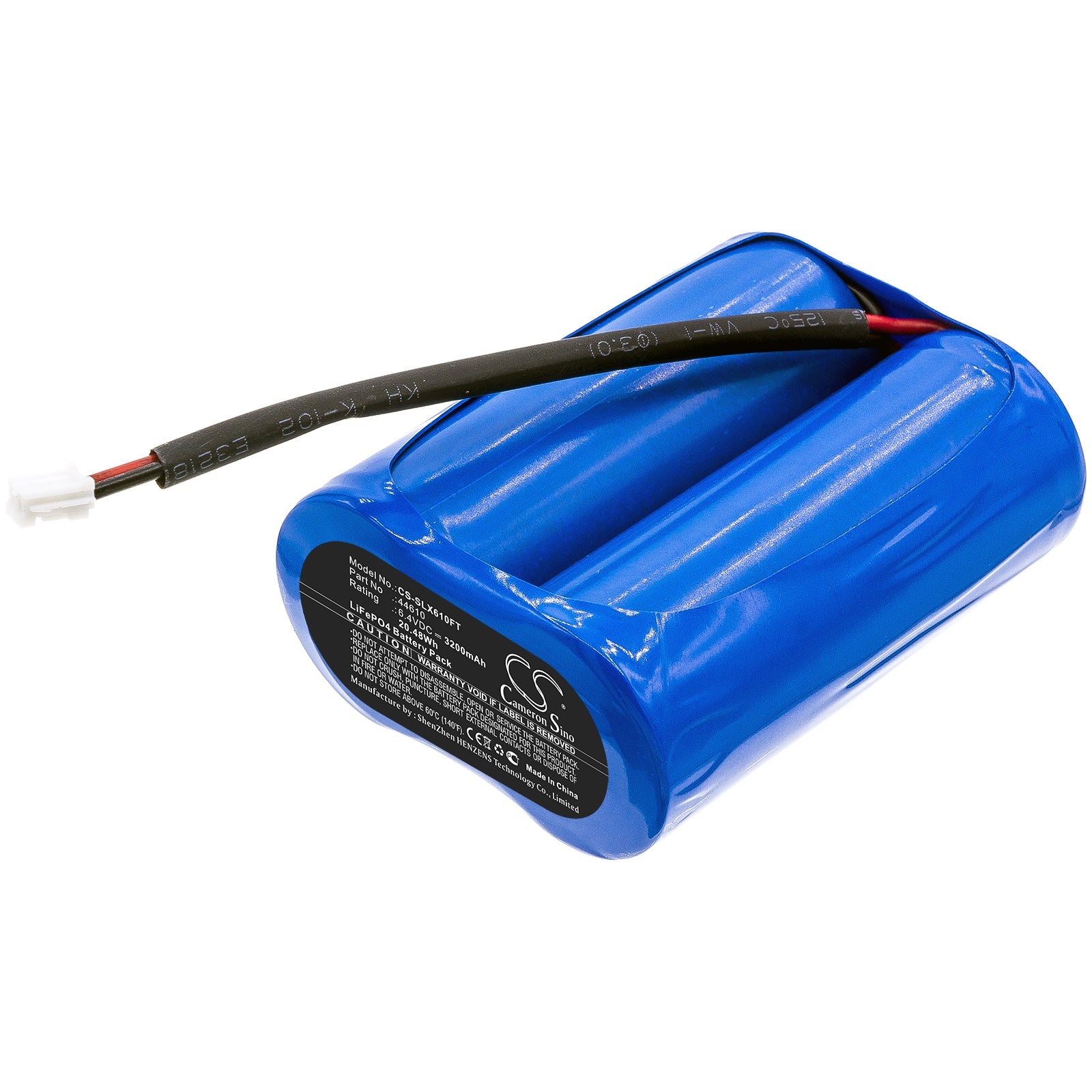 LiFePO4 Battery fits Streamlight, 44610 6.4V, 3200mAh Flashlight Cameron Sino Technology Limited