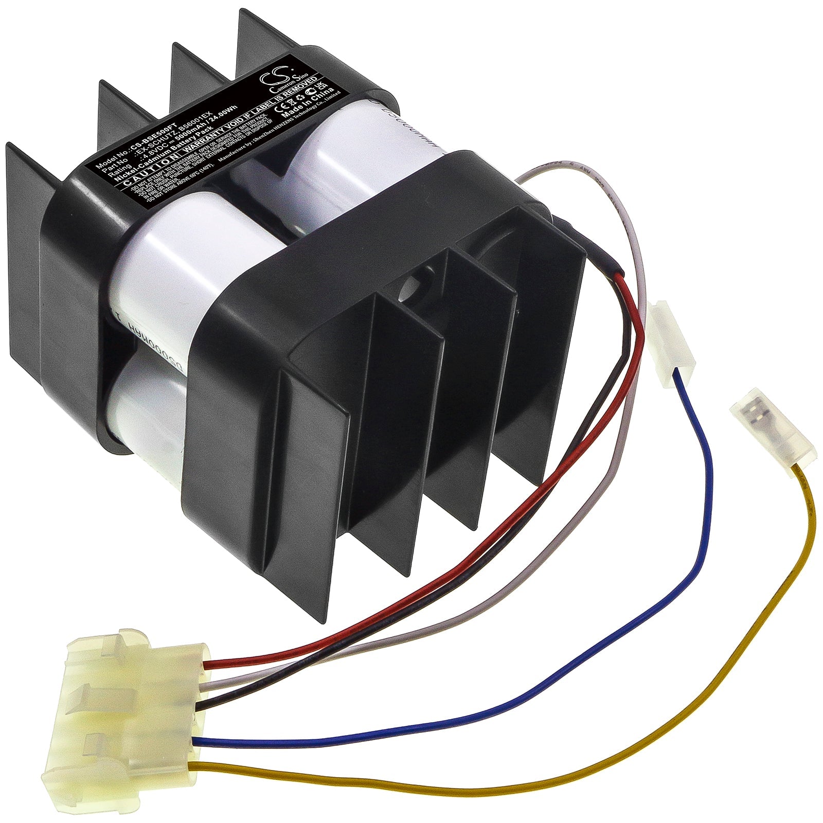 Ni-CD Battery fits Bosch, Eisemann Hse 5, Hse5 4.8V, 5000mAh Flashlight Cameron Sino Technology Limited