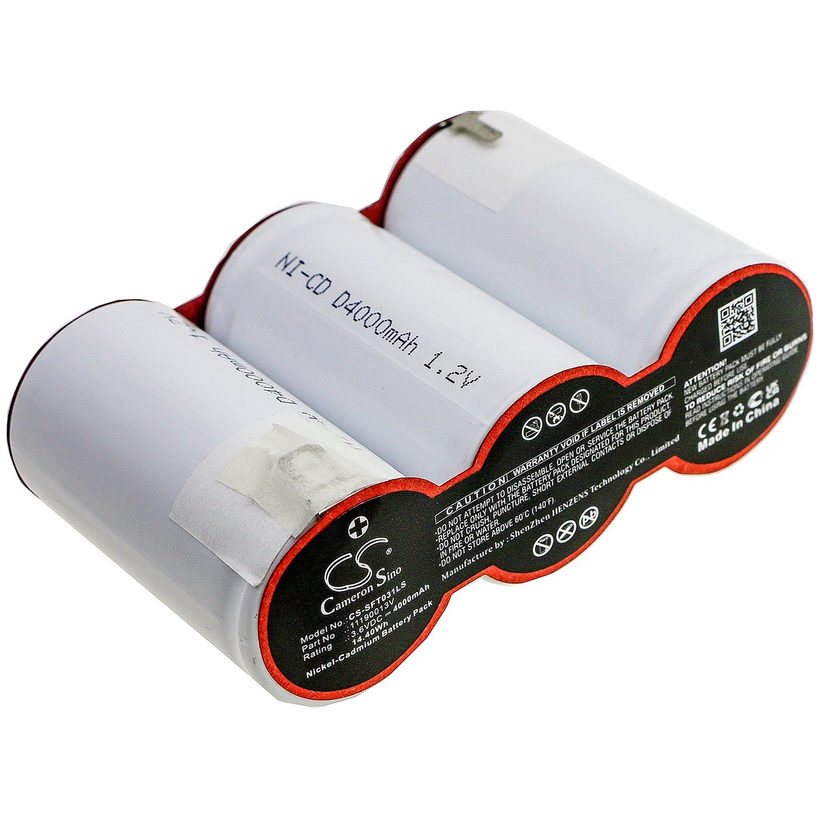 Ni - CD Battery fits Van Lien, 11190013v, 3savtd113lf, Set A 3 St D 4.0/ht Lb 3.6V, 4000mAh - Batterybuyer.ca
