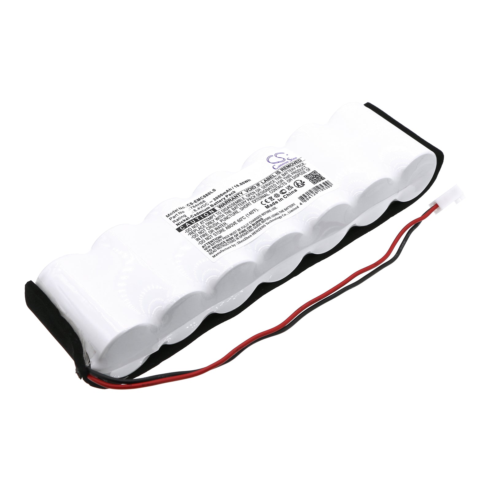 Ni-CD, Emergency Lighting Battery fits Dual-lite Pgp-htr, Pgw-htr, 8.4V, 2000mAh Emergency Lighting Cameron Sino Technology Limited