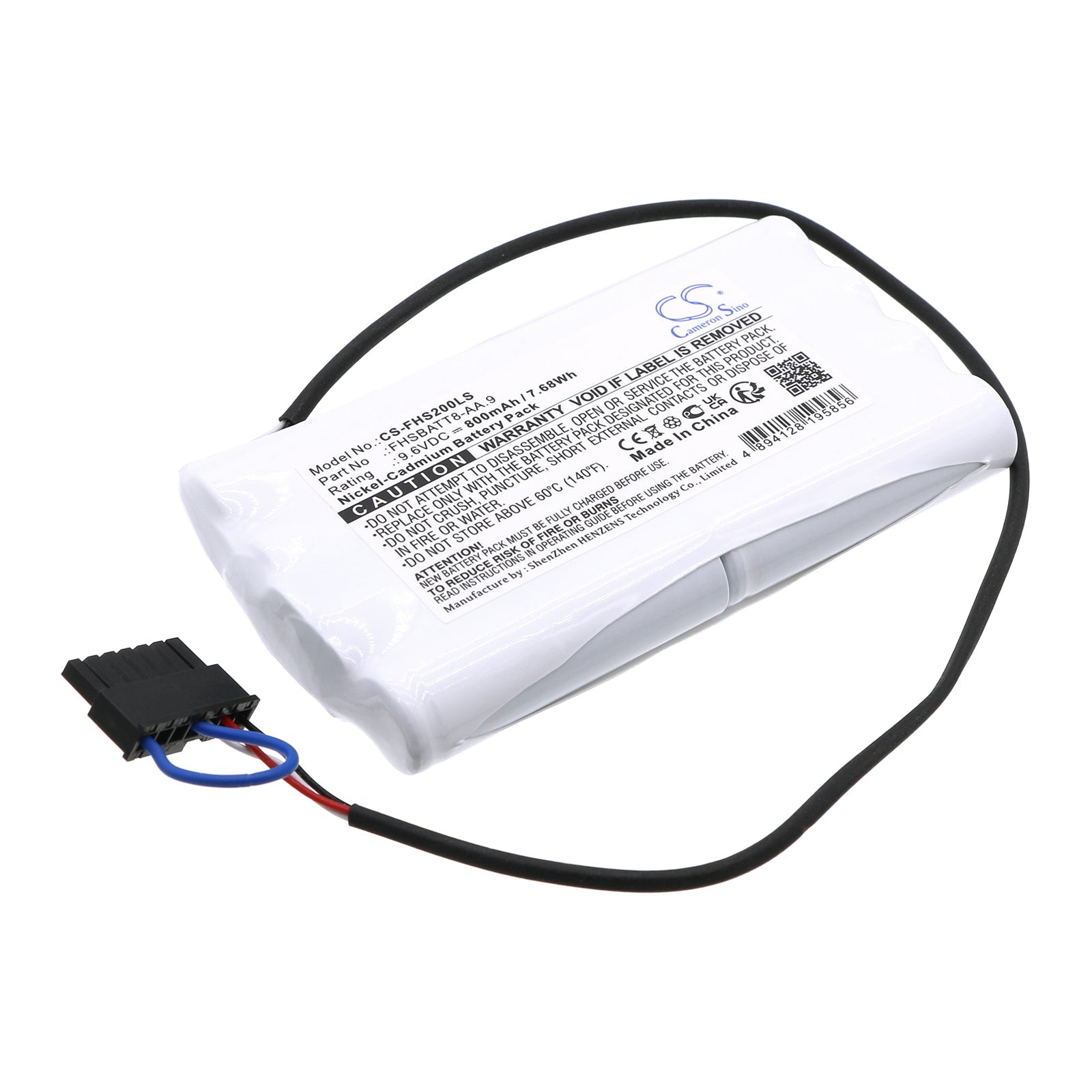 Ni-CD, Emergency Lighting Battery fits Fulham Hotspot 2, 9.6V, 800mAh Emergency Lighting Cameron Sino Technology Limited