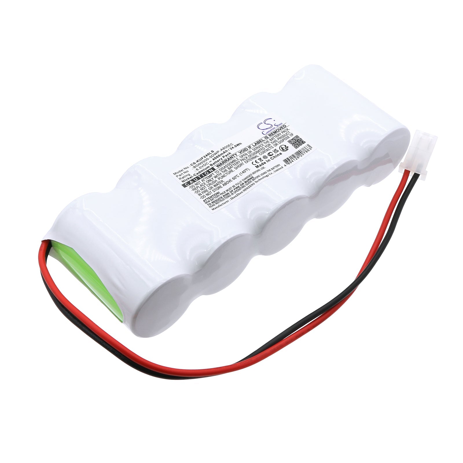 Ni-CD, Emergency Lighting Battery fits Kaufel 002003e, 2024, 6.0V, 4000mAh Emergency Lighting Cameron Sino Technology Limited