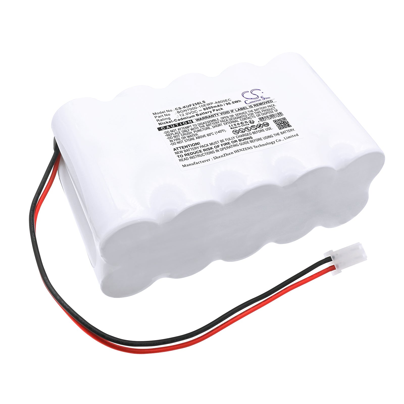 Ni-CD, Emergency Lighting Battery fits Kaufel 002256, 2266, 12.0V, 8000mAh Emergency Lighting Cameron Sino Technology Limited