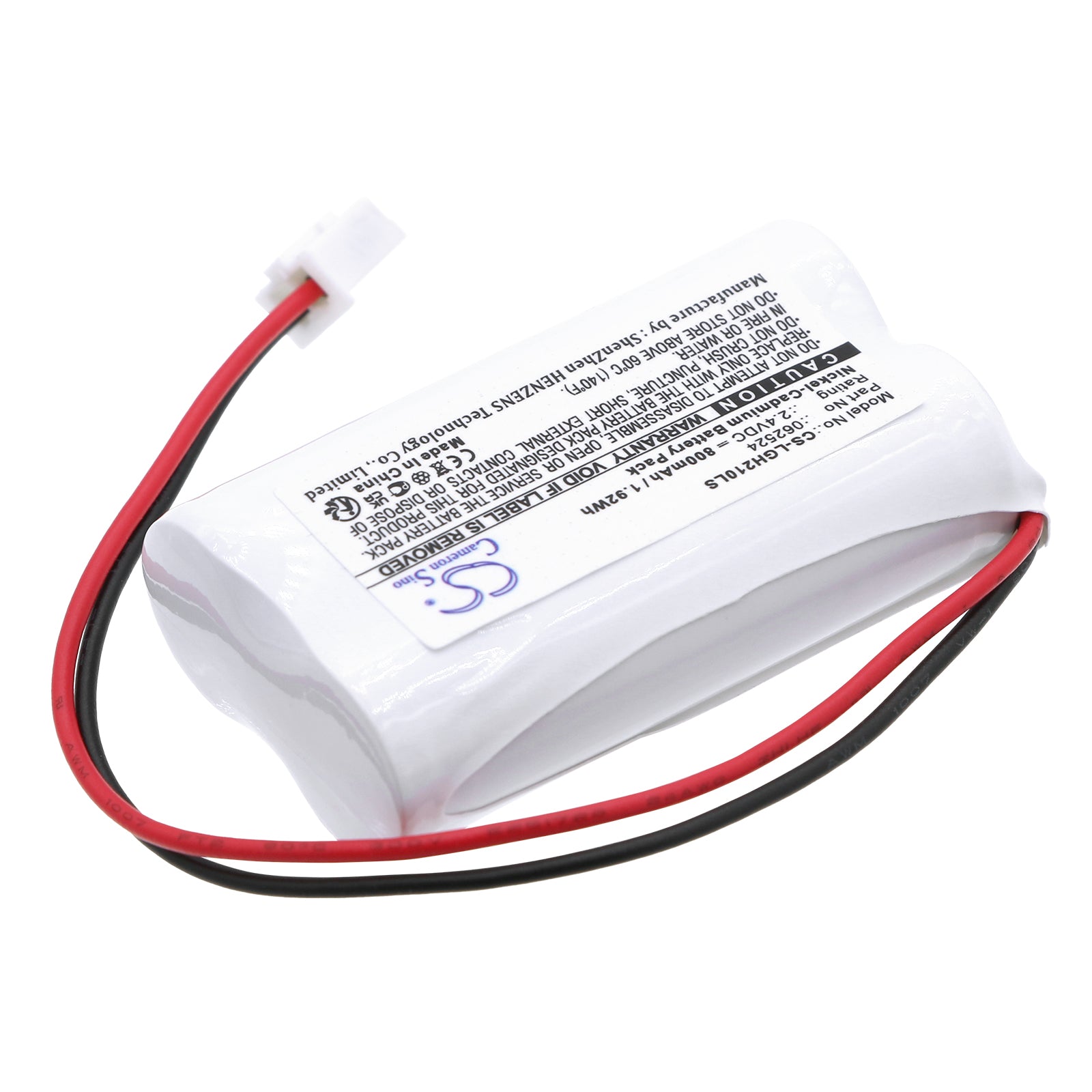 Ni-CD, Emergency Lighting Battery fits Legrand 0 610 87, 61087, 2.4V, 800mAh Emergency Lighting Cameron Sino Technology Limited