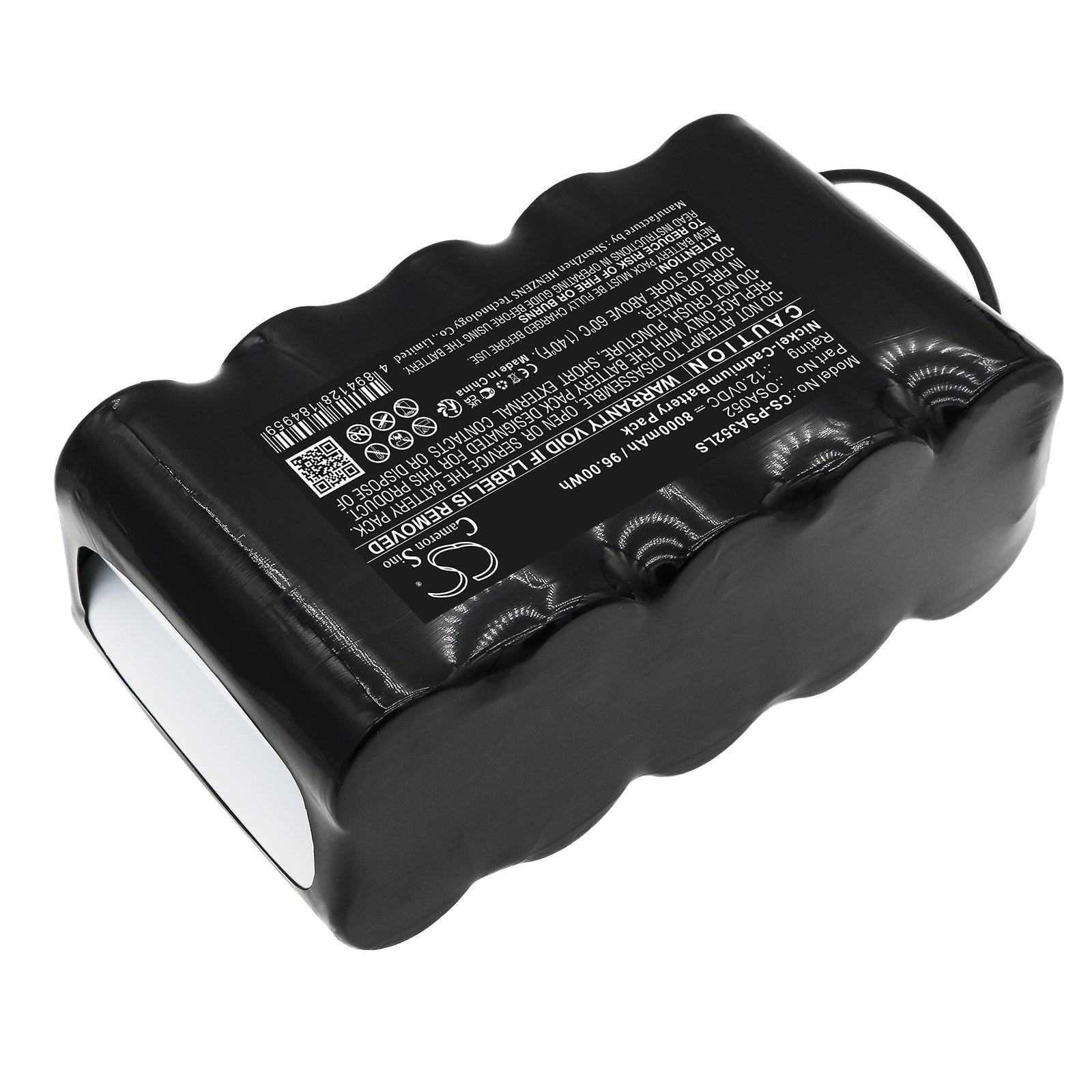 Ni-CD, Emergency Lighting Battery fits Lithonia A35241, Powersonic A35241, 12.0V, 8000mAh Emergency Lighting Cameron Sino Technology Limited