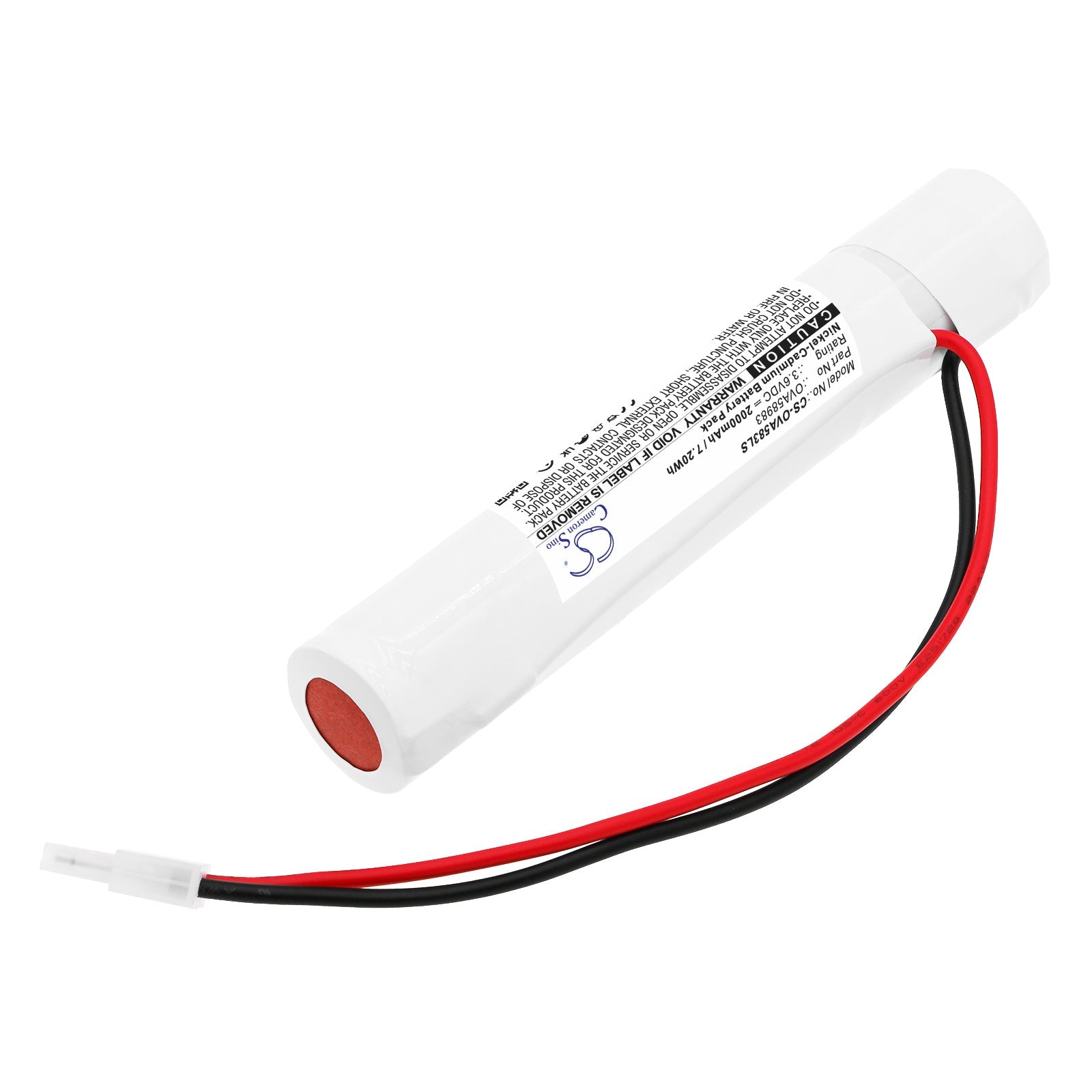 Ni-CD, Emergency Lighting Battery fits Schneider 58333, 58983, 3.6V, 2000mAh Emergency Lighting Cameron Sino Technology Limited