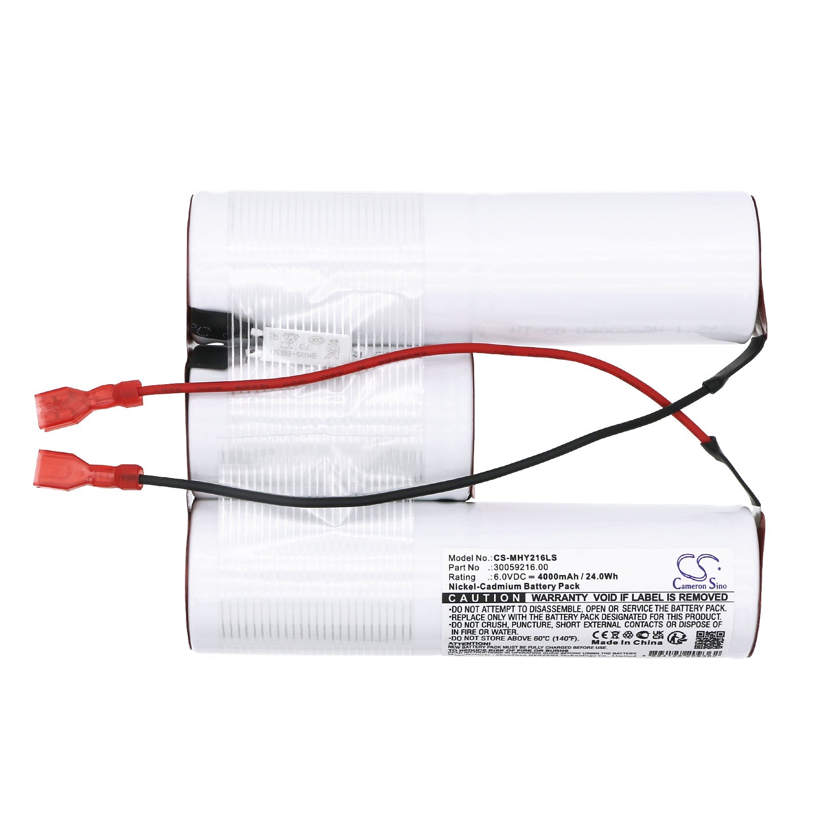 Ni-CD, Emergency Lighting Battery fits Tiga Il60, Il600, 6.0V, 4000mAh Emergency Lighting Cameron Sino Technology Limited