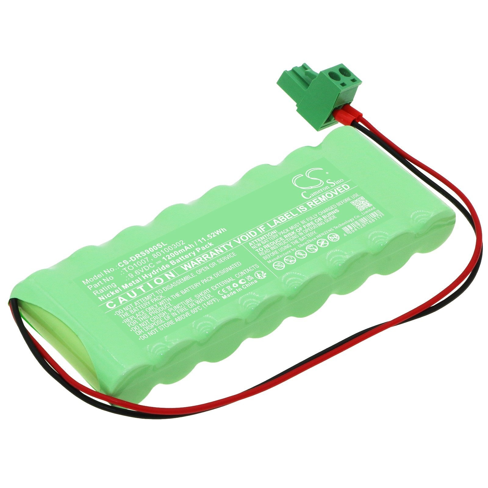 Ni - MH, Automatic Doors Battery fits Dorma Adt006, Adt007, 9.6V, 1200mAh - Batterybuyer.ca