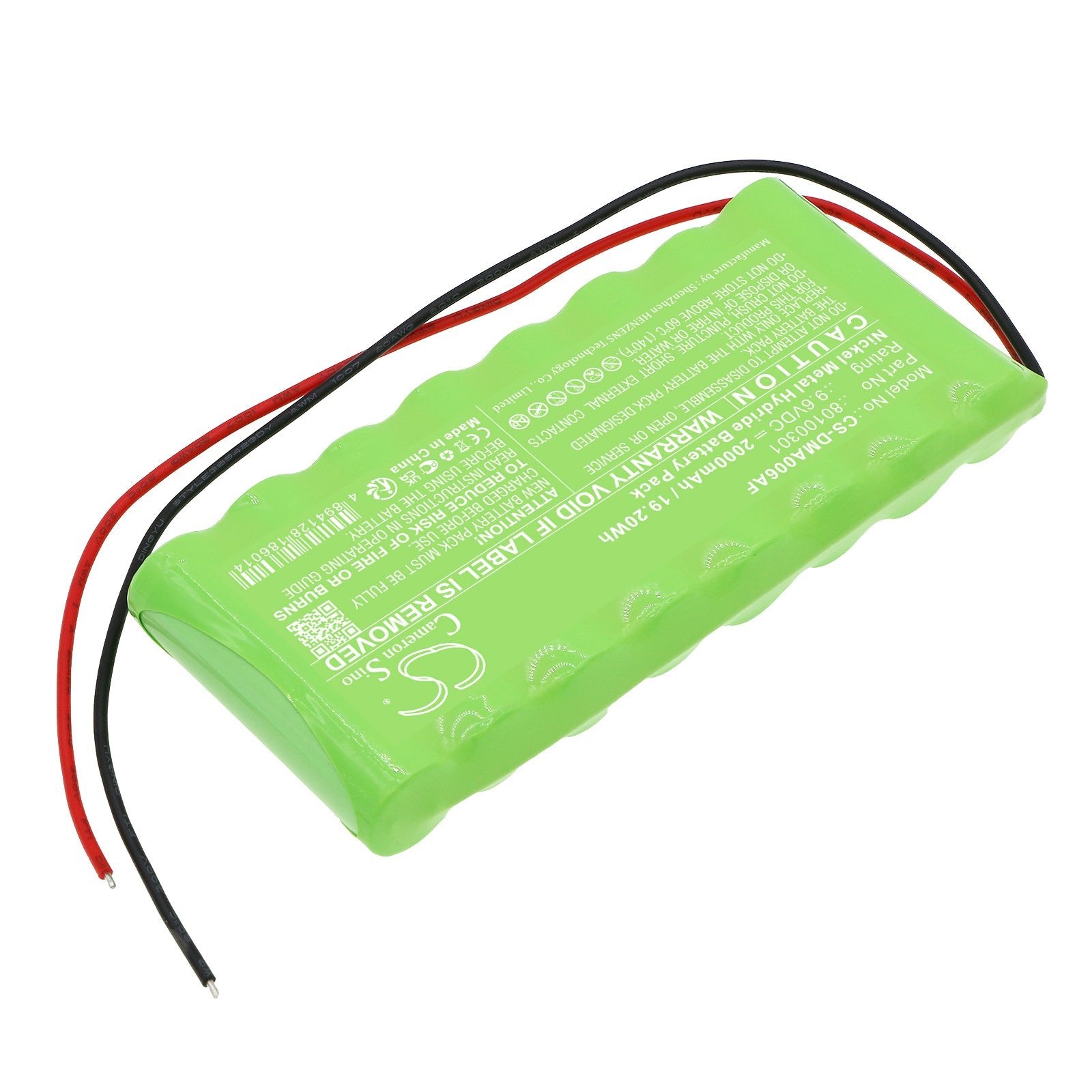 Ni - MH, Automatic Doors Battery fits Dorma Atd006, 9.6V, 2000mAh - Batterybuyer.ca